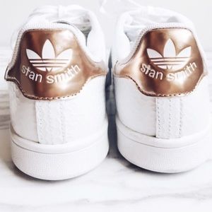 Rose gold STAN SMITH womens sz 7.5
